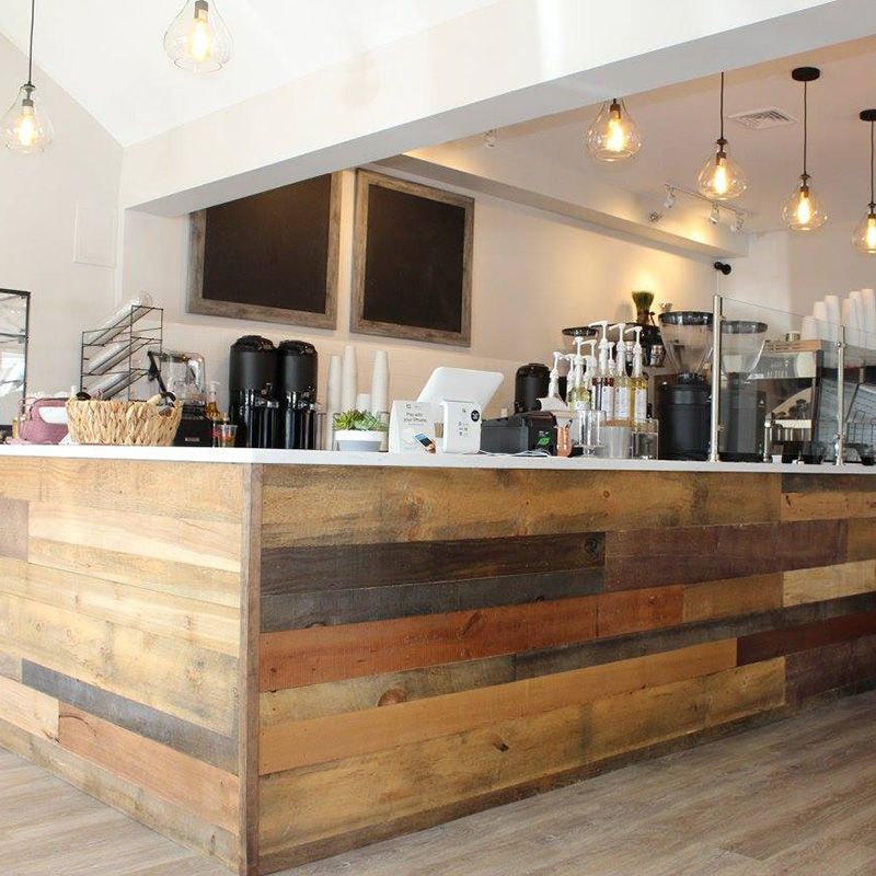 Design build coffee bar, commercial property